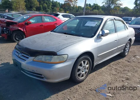 2002 Honda Accord Ex/Se from USA, damaged, VIN 1HGCG668X2A113476